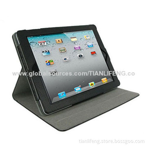 Dual-view Leather Case for iPad Generations 2, 3 and 4